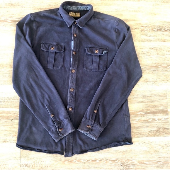 Lucky Brand Other - Men’s Lucky Brand navy shirt with pockets M
